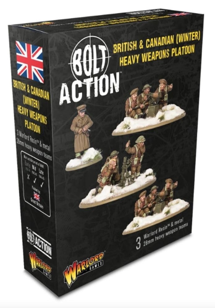 British & Canadian Infantry (Winter) Heavy Weapons Platoon
