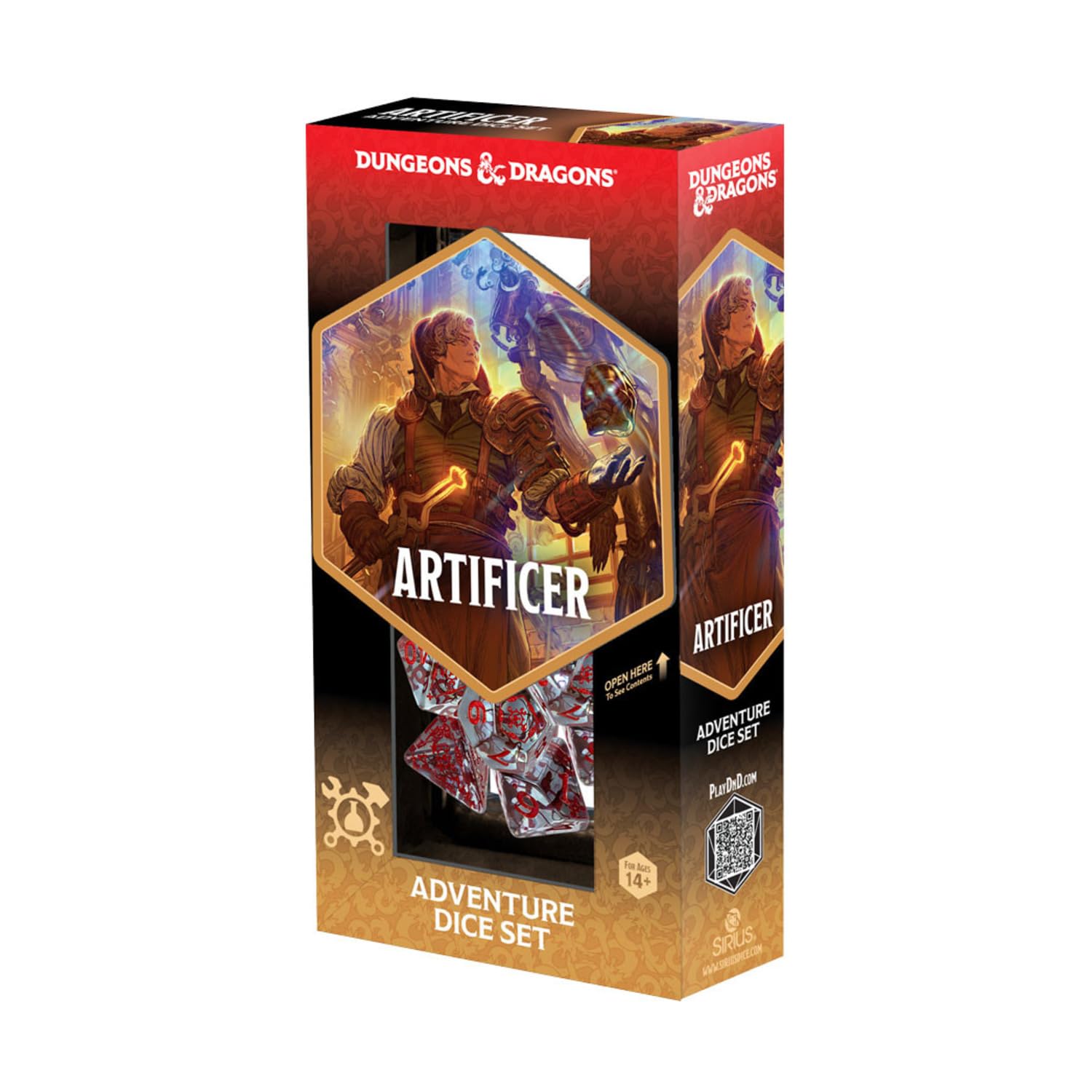 D&D Adventure Dice: Artificer (Clear)