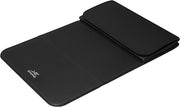 Reebok Vector Stackable Fitness Mat, 72" x 24" (Black), 12mm Foldable Yoga Mat for Floor Exercises and Stretching, EVA Foam with Comfortable Grip, 6 Panel Design, for Home Gym Workout