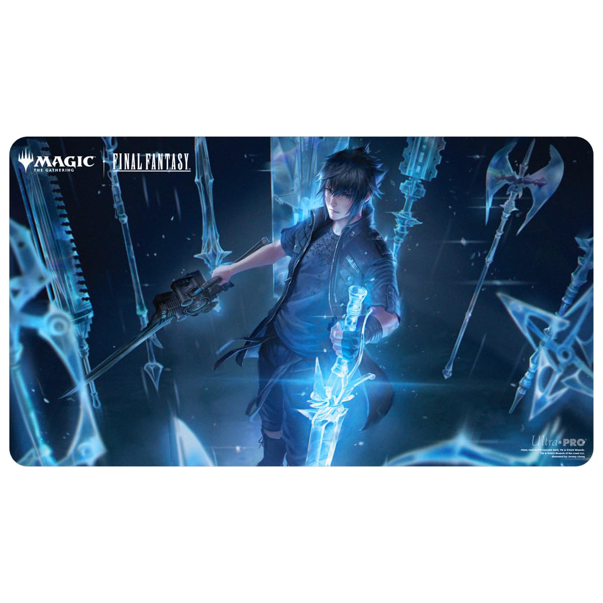 Ultra PRO - Final Fantasy x Universes Beyond Noctis, Prince of Lucis Playmat for Magic: The Gathering | Card Game Playmat, Final Fantasy Collectibles, Desk Mat Mousepad