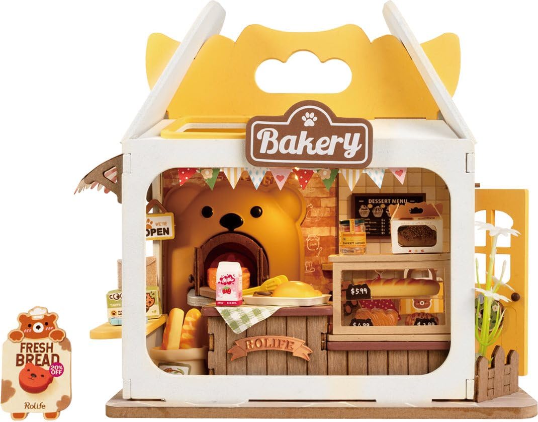 Teddy's Breadbox Diy Miniature House