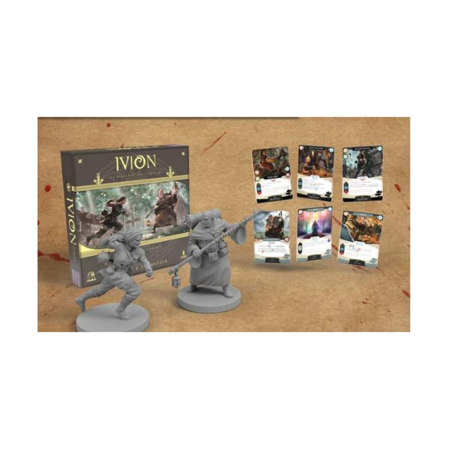 IVION: The Noose and The Goose | APE Games | Board Game | 2 Players | 20-60 Minutes | Ages 14+ | Fantasy | Hero Dueling | Deck Building | Cross Compatible | Season 3 | Aislyn Hall and Aaron Shaw