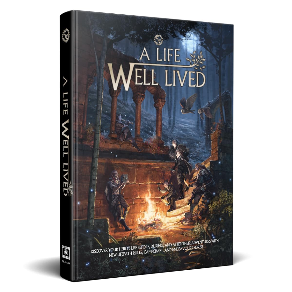 A Life Well Lived 5th Edition, An RPG Companion to Uncharted Journeys, For 3 to 6 Players and Ages 14+, Cubicle 7