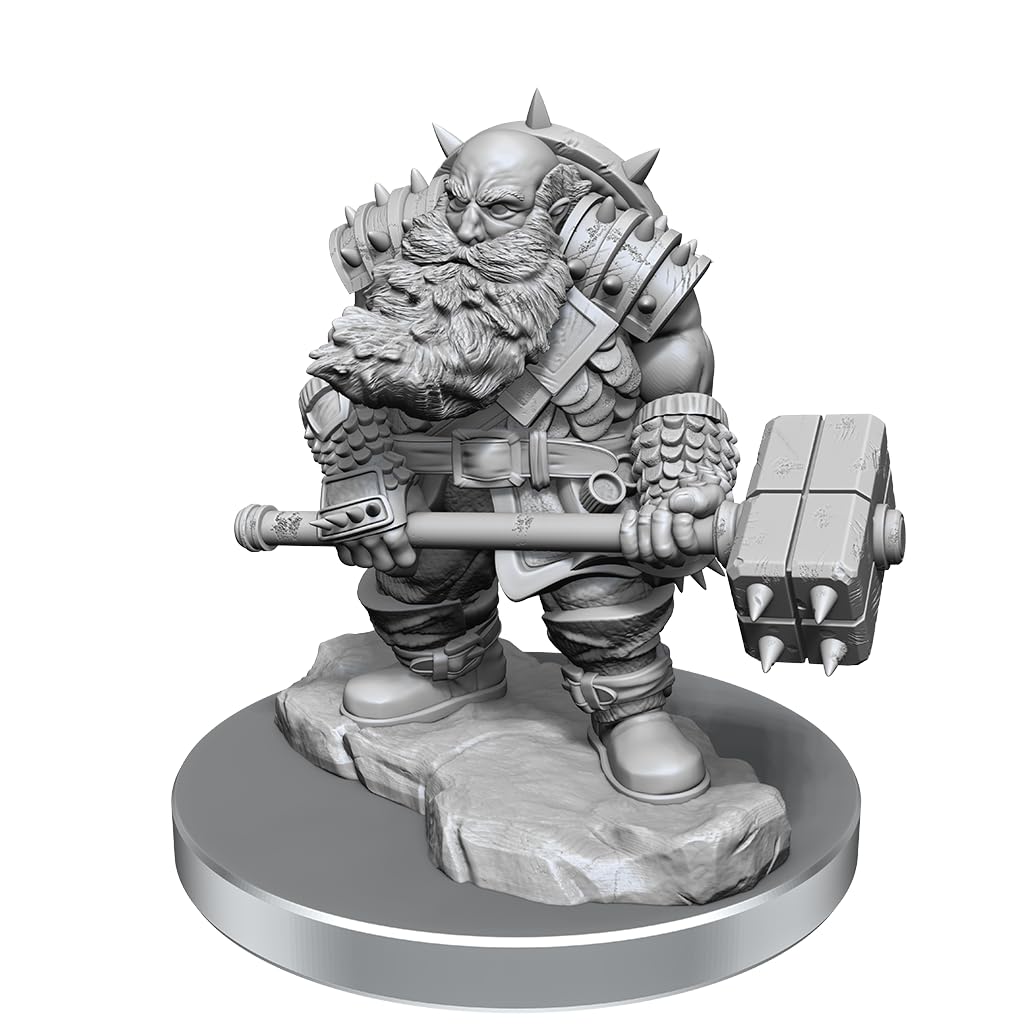 Duergar Fighters: D&D Nolzur's Marvelous Unpainted Miniatures