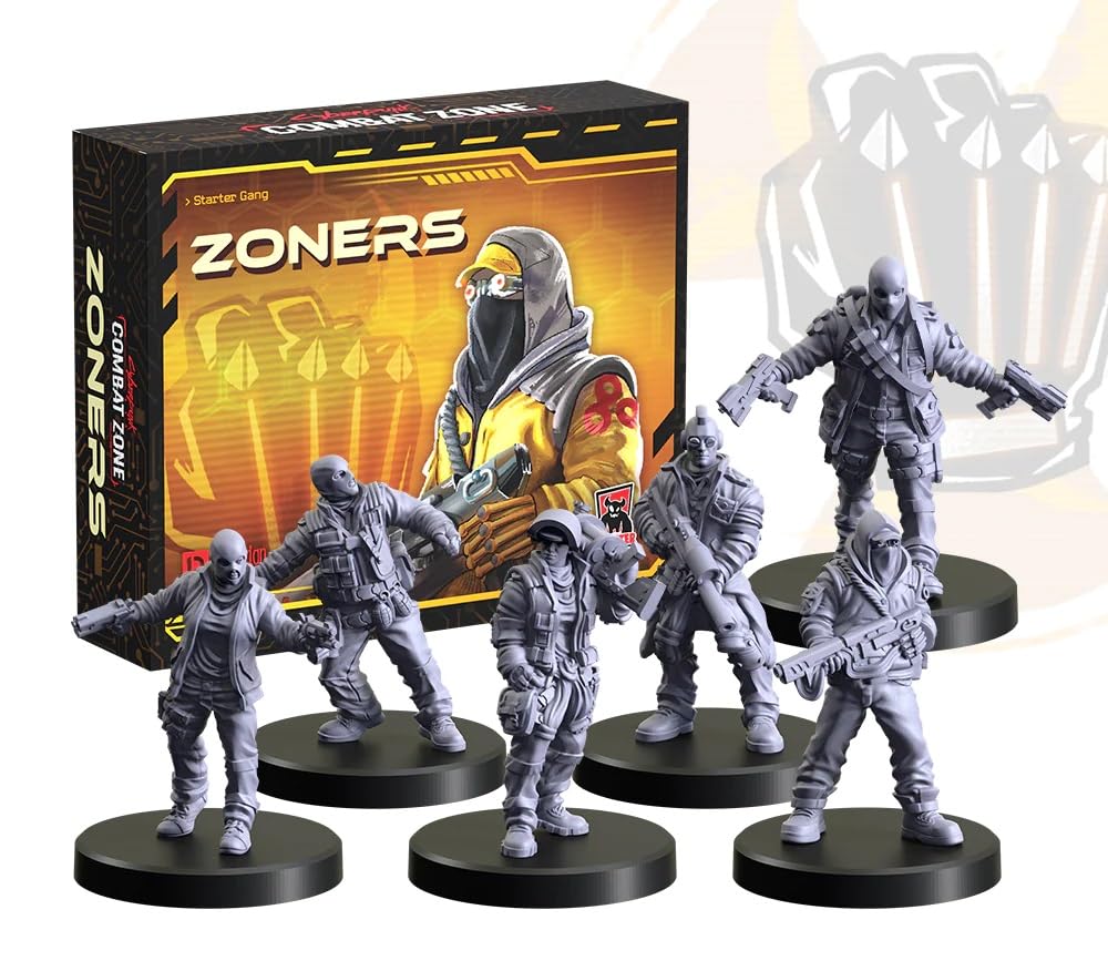 Monster Fight Club Cyberpunk: Combat Zone - Zoners Starter Gang