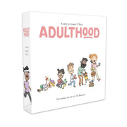 Brotherwise Games Adulthood – Relatable Life Strategy Board Game, Navigate Challenges of Growing Up, Fun for 1-4 Players, Ages 13+