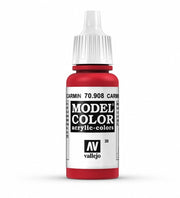 Vallejo Carmine Red Paint, 18ml