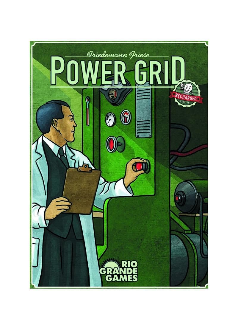 Rio Grande Games Power Grid Recharged Strategy Board Game, 2-6 Players