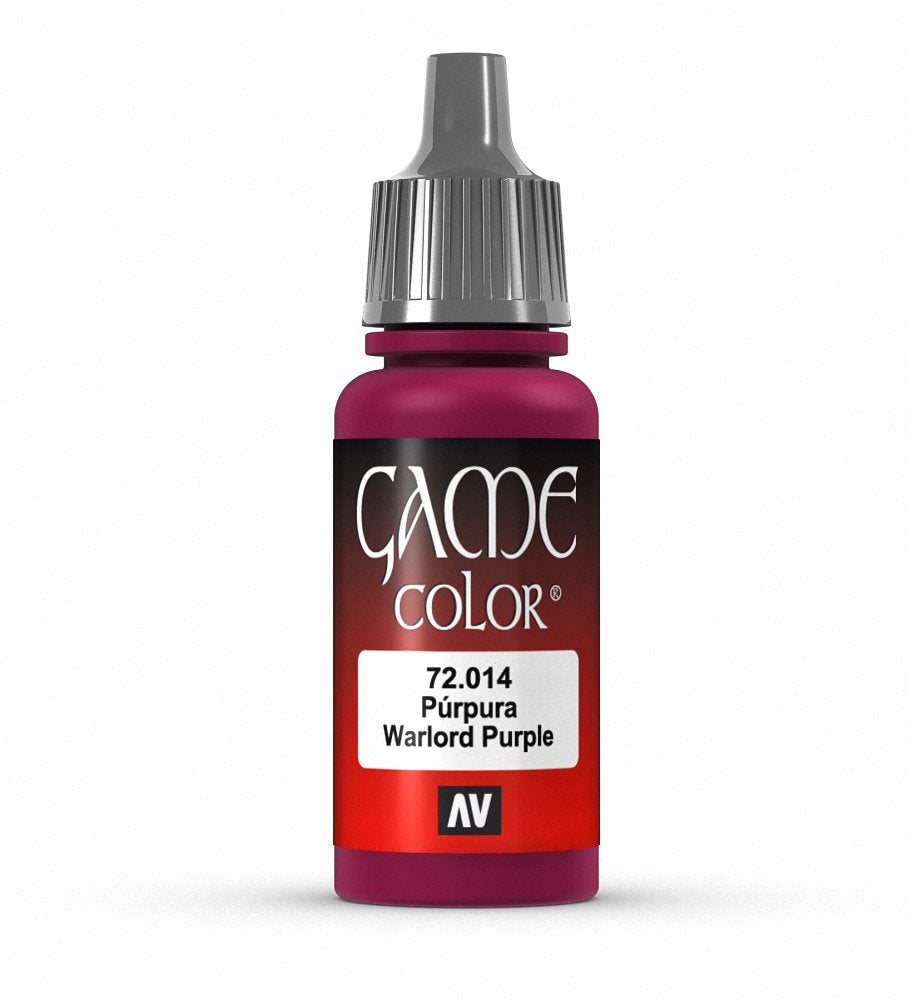 Vallejo Game Color Warlord Purple Paint, 18ml