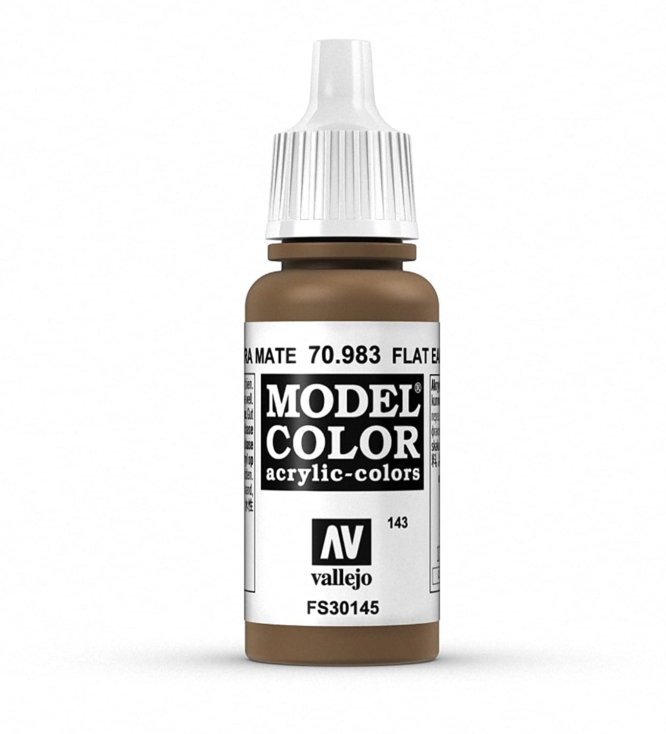 Vallejo Flat Earth Paint, 18ml