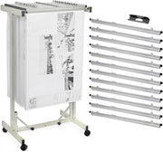 Expandable Mobile Plan Center with 12 30" clamps