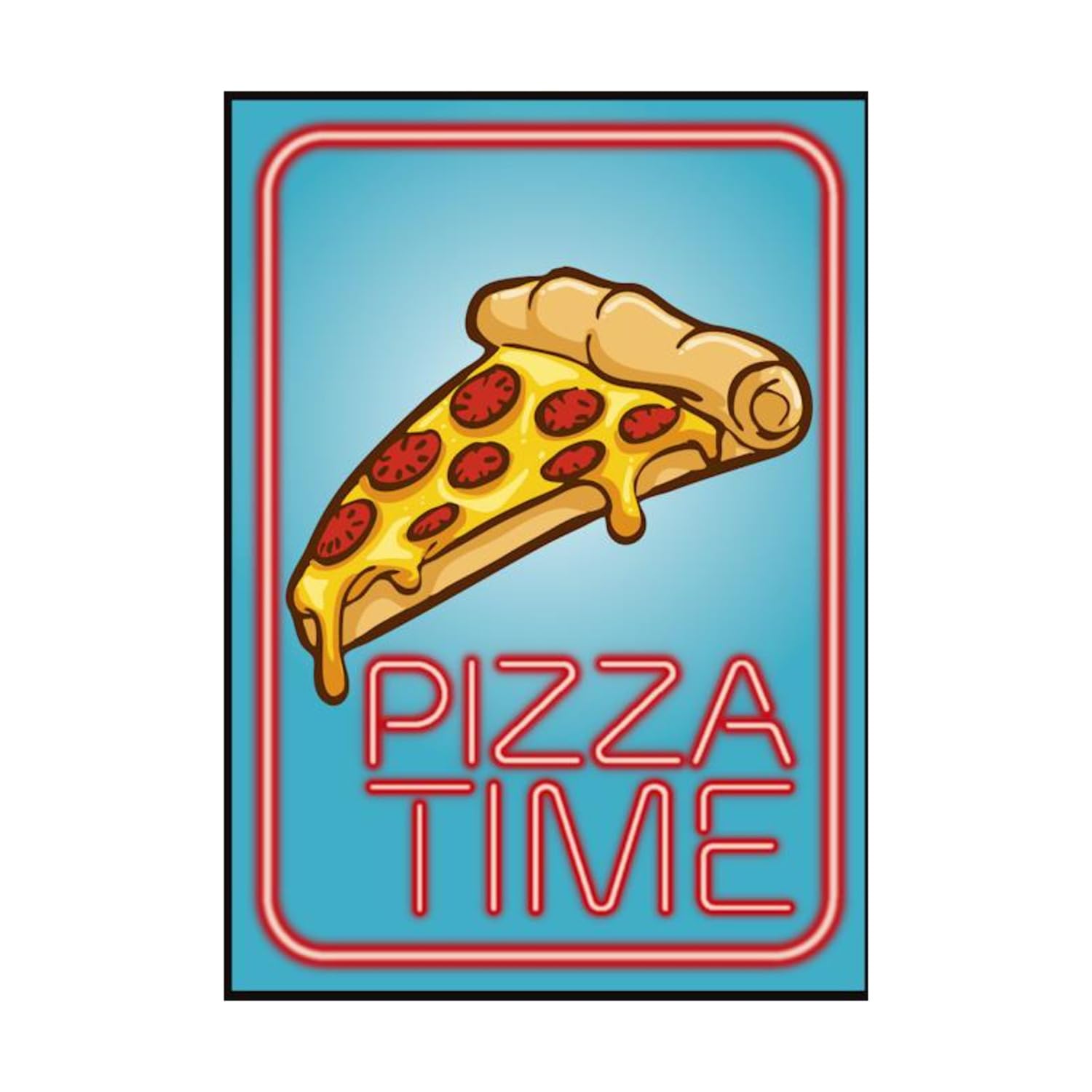 Legion Supplies LGNMAT102 Pizza Time Deck Protector - 50 Count
