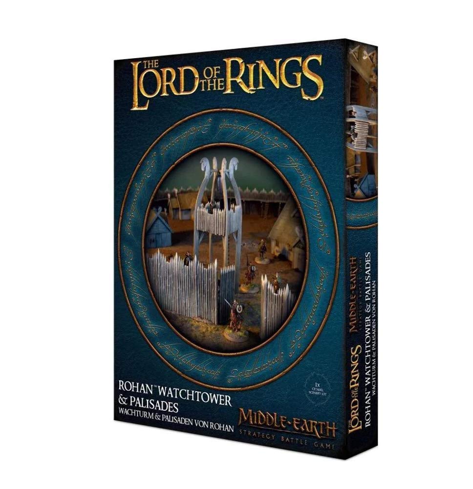 Games Workshop Warhammer Middle Earth - Rohan Watchtower and Palisades
