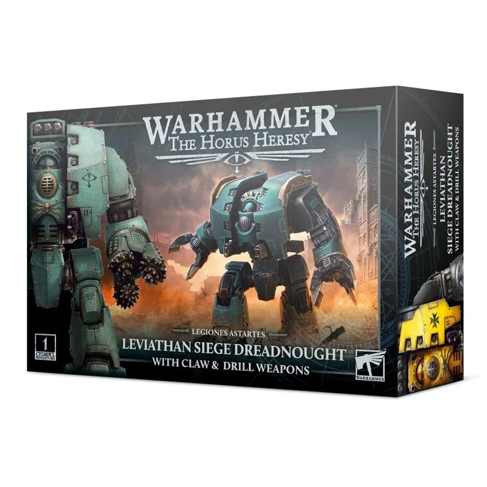 Leviathan Siege Dreadnought: Legiones Astartes w/ Claw & Drill Weapons by Games Workshop