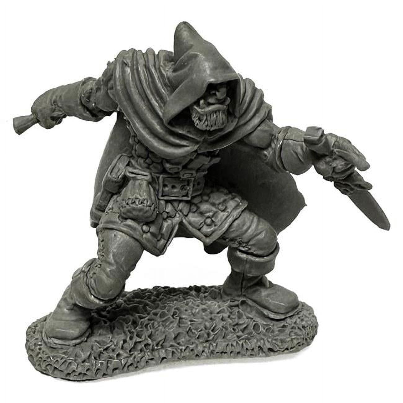 Rogan Half Orc Thief Miniature Figure 25mm Heroic Scale Reaper Bones USA Reaper Miniatures