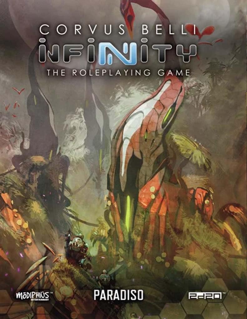 Modiphius Infinity: Paradiso Planet Book
