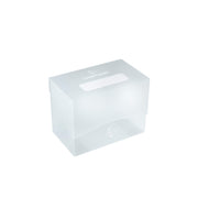 Gamegenic Side Holder 80+ Casual Deck Box | Double-Sleeved Card Storage with Flex Card Divider | Premium Card Game Protector | Cobra Neck Technology | Holds up to 80 Cards | Clear Color | Made