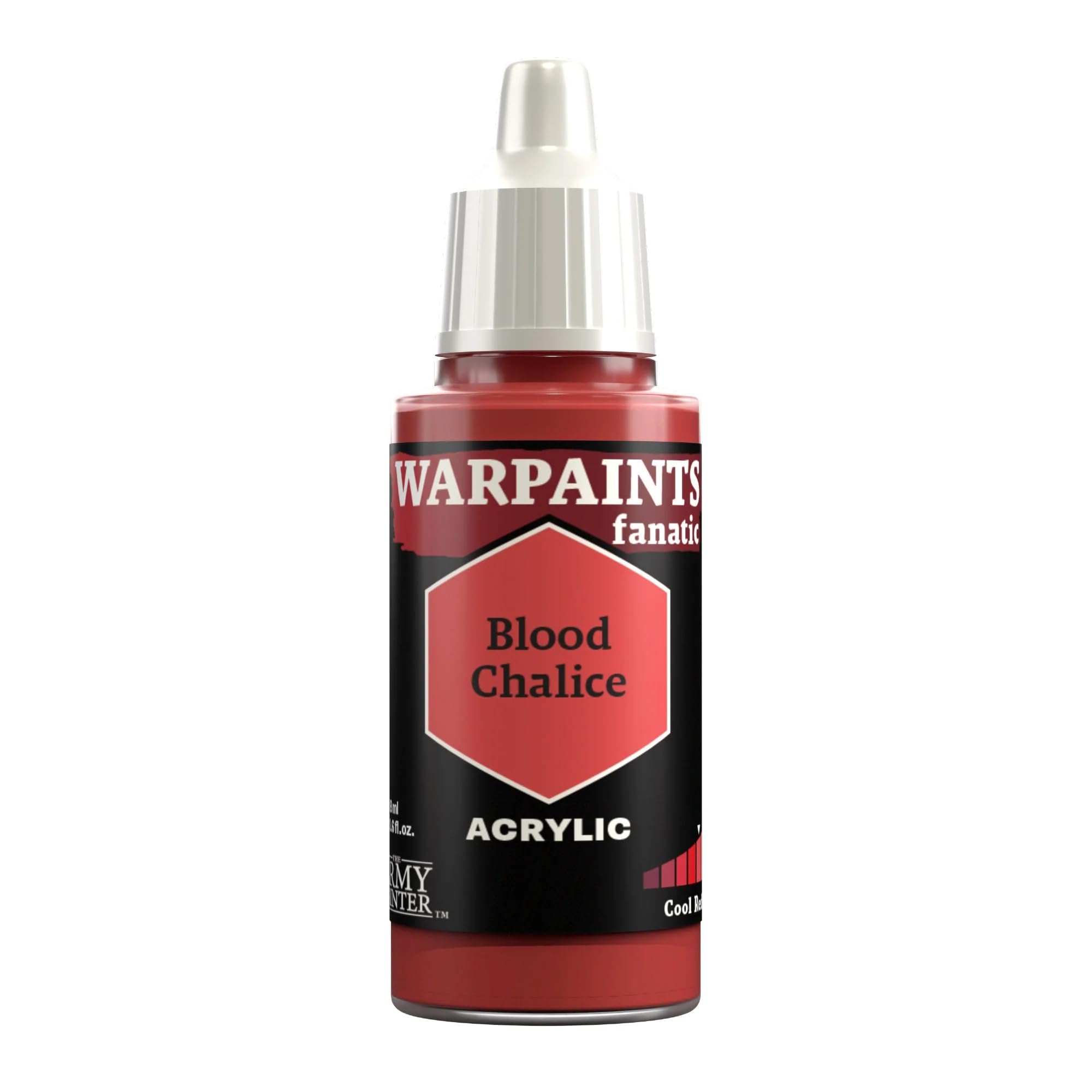 The Army Painter Reds Warpaints Fanatic 18ml Acrylic Paints (Blood Chalice)