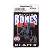 Dark Heaven Legends Zombie Pirates Miniature Figure 25mm Heroic Scale Reaper Bones USA Reaper Miniatures