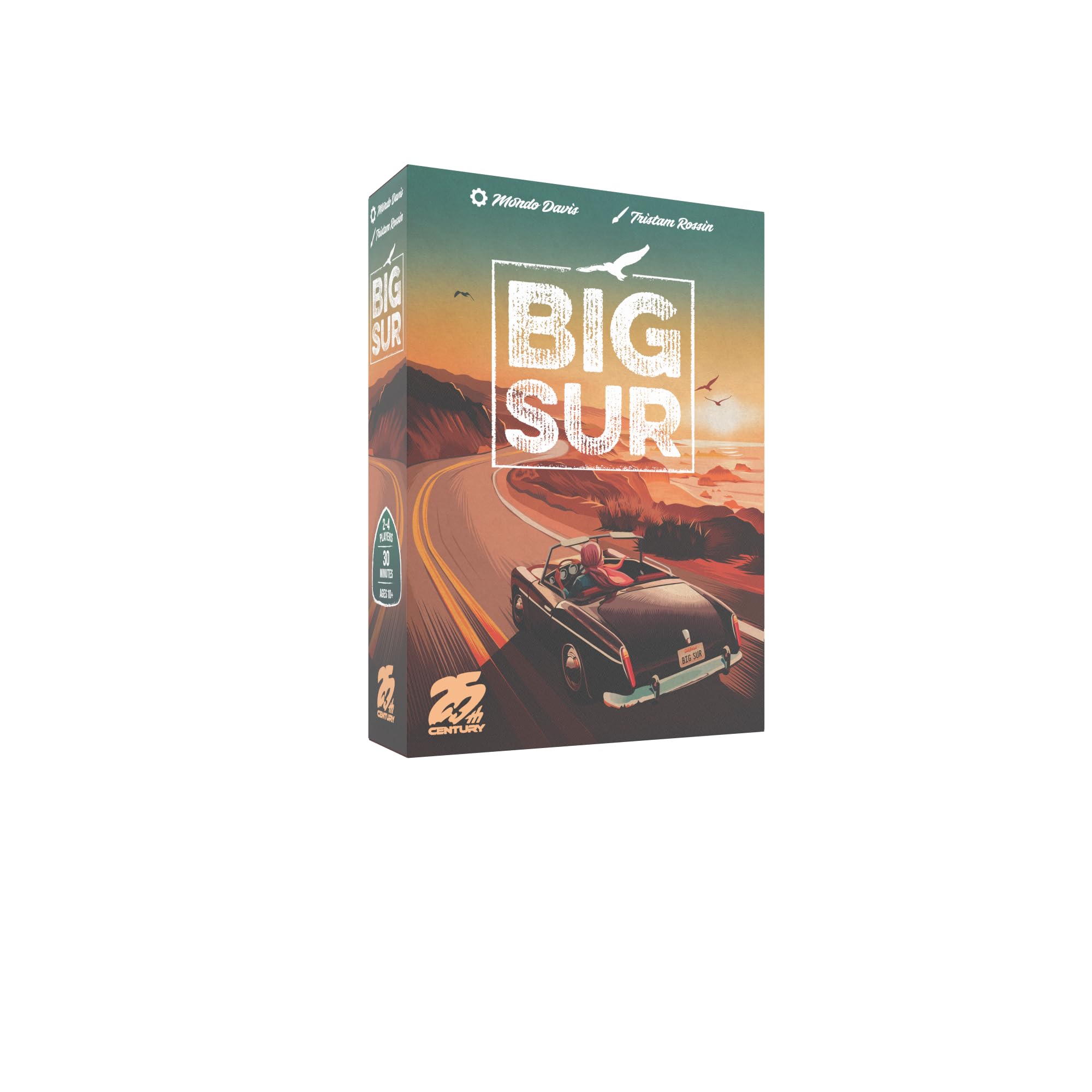 Big Sur Board Game by 25th Century Games – Scenic Card Drafting Strategy Game for 2–4 Players, Ages 10+, 30-Minute Playtime
