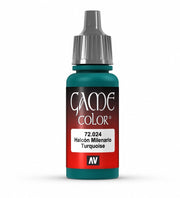 Vallejo Game Color Falcon Turquoise Paint, 18ml