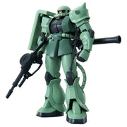 BANDAI Spirits HG Mobile Suit Gundam Zaku II 1/144 Scale Color Coded Plastic Model,Green