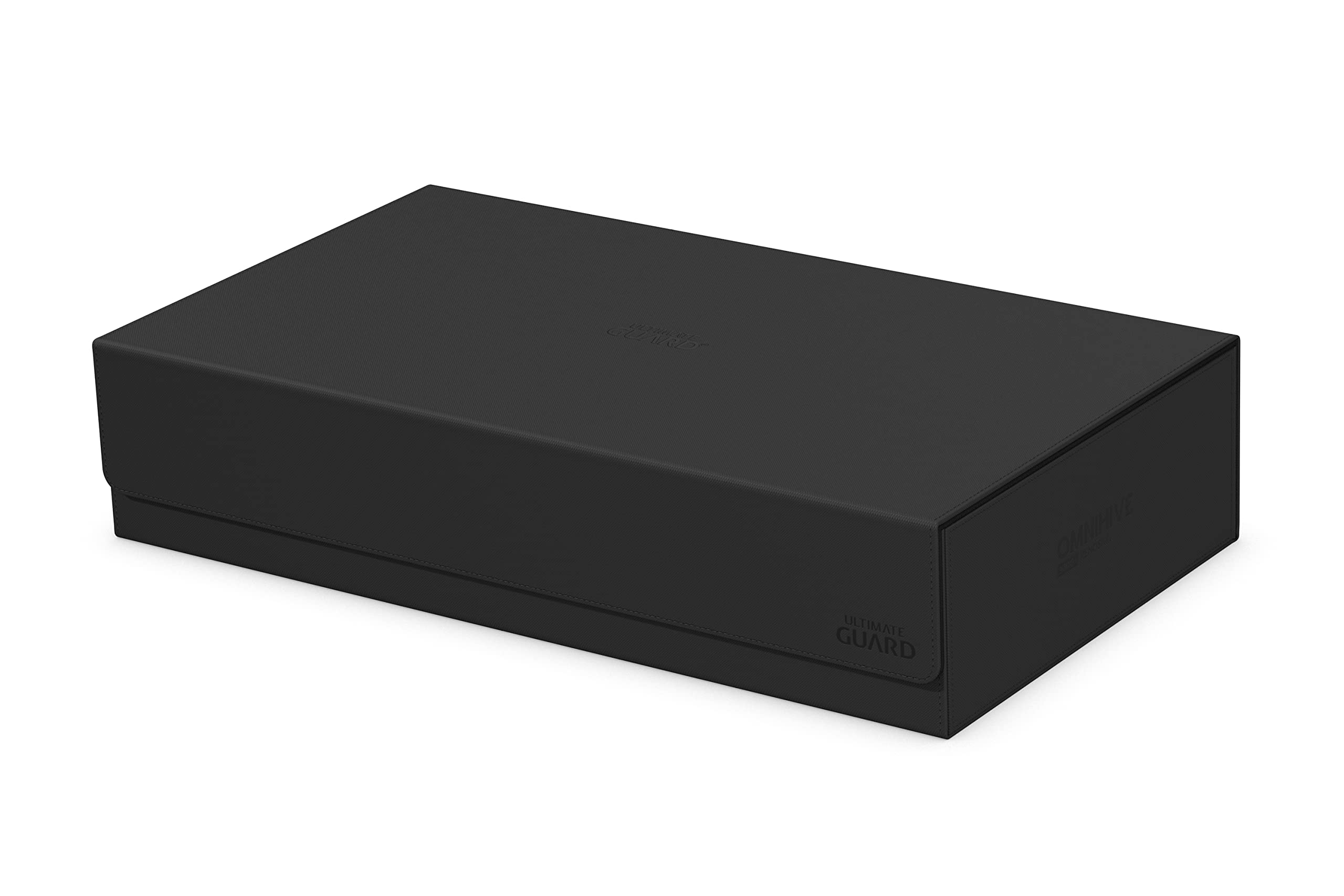 Ultimate Guard Omnihive 1000+, Deck Case for 1000 Double-Sleeved TCG Cards + 2 removable Trays, Black, Magnetic Closure & Microfiber Inner Lining