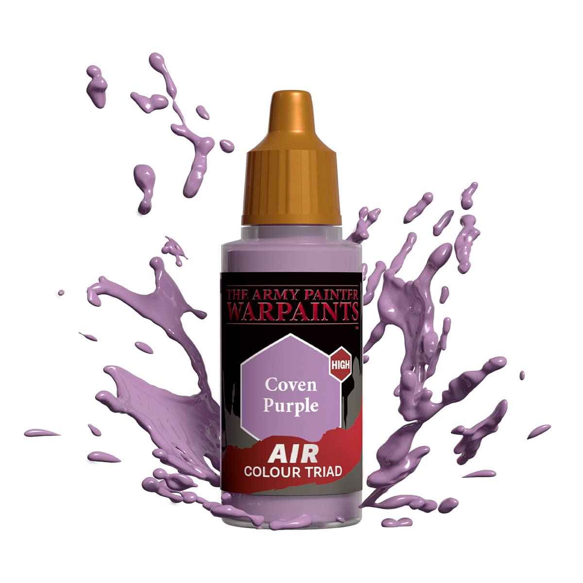 The Army Painter Warpaints Air Coven Purple - Water Based Airbrush paint – Acrylic Paint and Primer for Tabletop Roleplaying, Boardgames, and Wargames Miniature Model Painting
