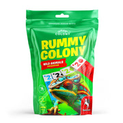Rummy Colony Wild Animals Expansion – Trivia Board Game for Kids and Adults | Ages 10+ | +1 Players | 100 New Cards | Family Game Night
