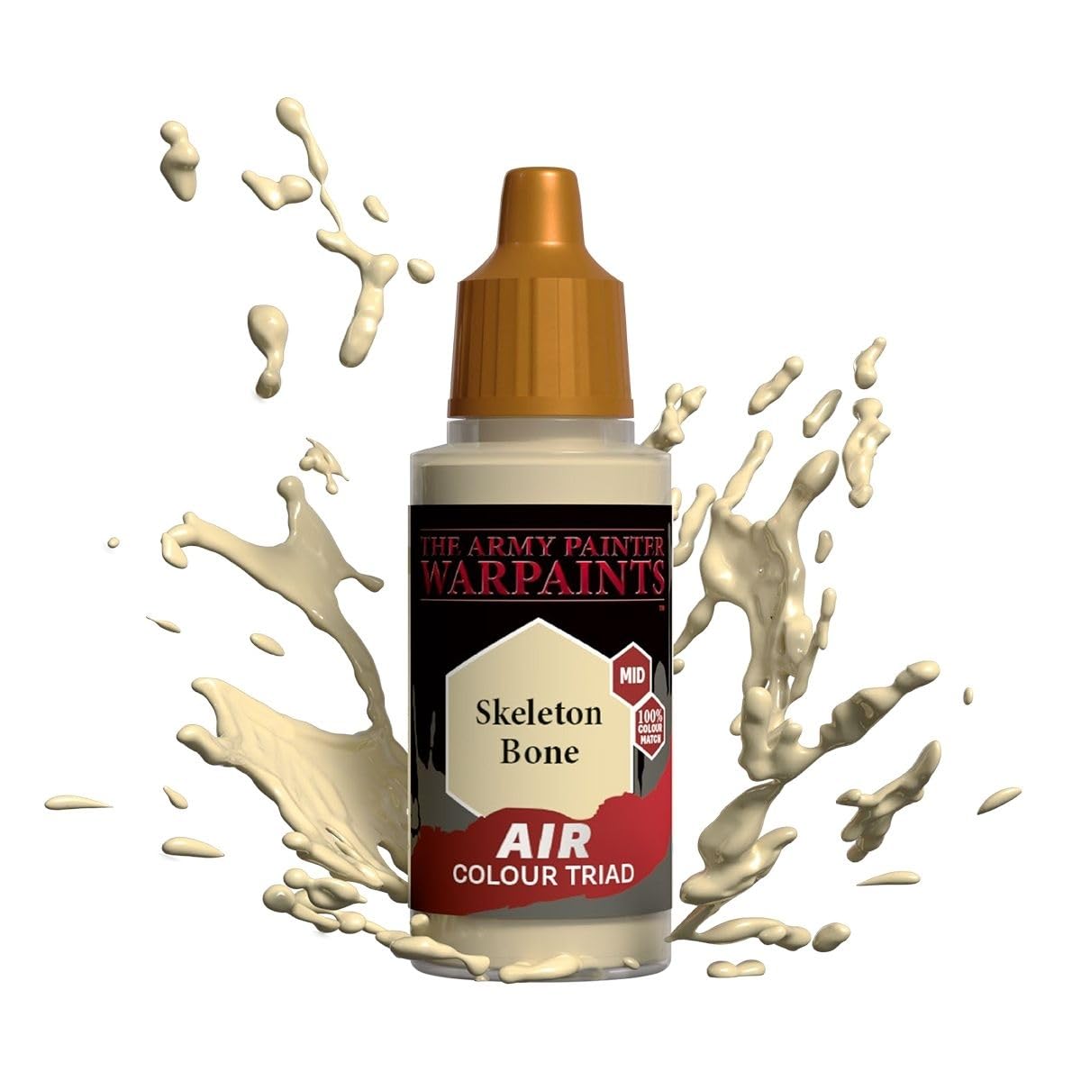 Warpaints: Acrylics: Air Skeleton Bone – 1x 18ml Acrylic Paint by The Army Painter Hobby Paint – Dungeons and Dragons Miniatures, Warhammer 40K Miniatures, Models – TTRPG D&D DND