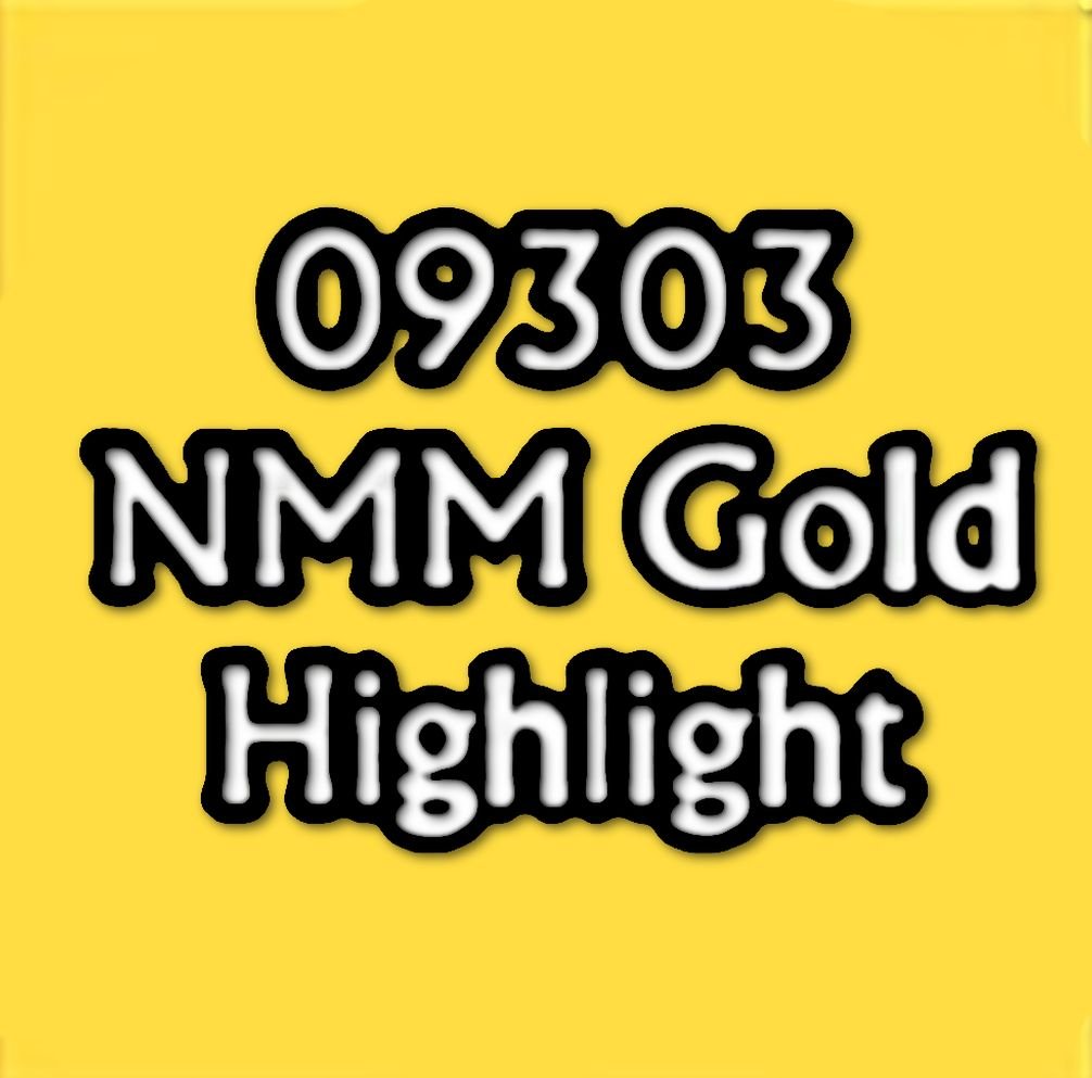 Master Series Paints: Core Colors:  NMM Gold Highlight