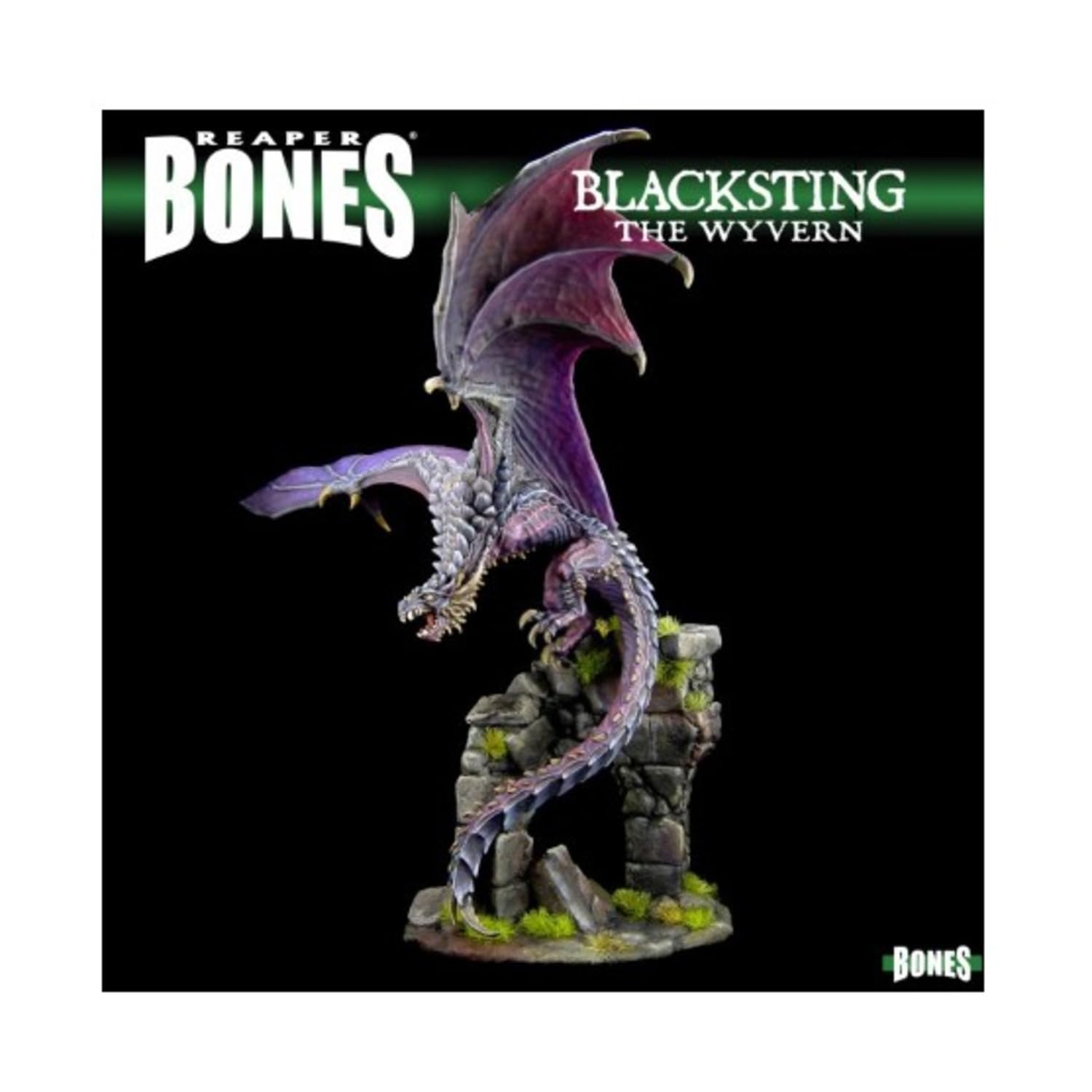 Reaper Blacksting The Wyvern Miniature 25mm Heroic Scale Figure Dark Heaven Bones Miniatures