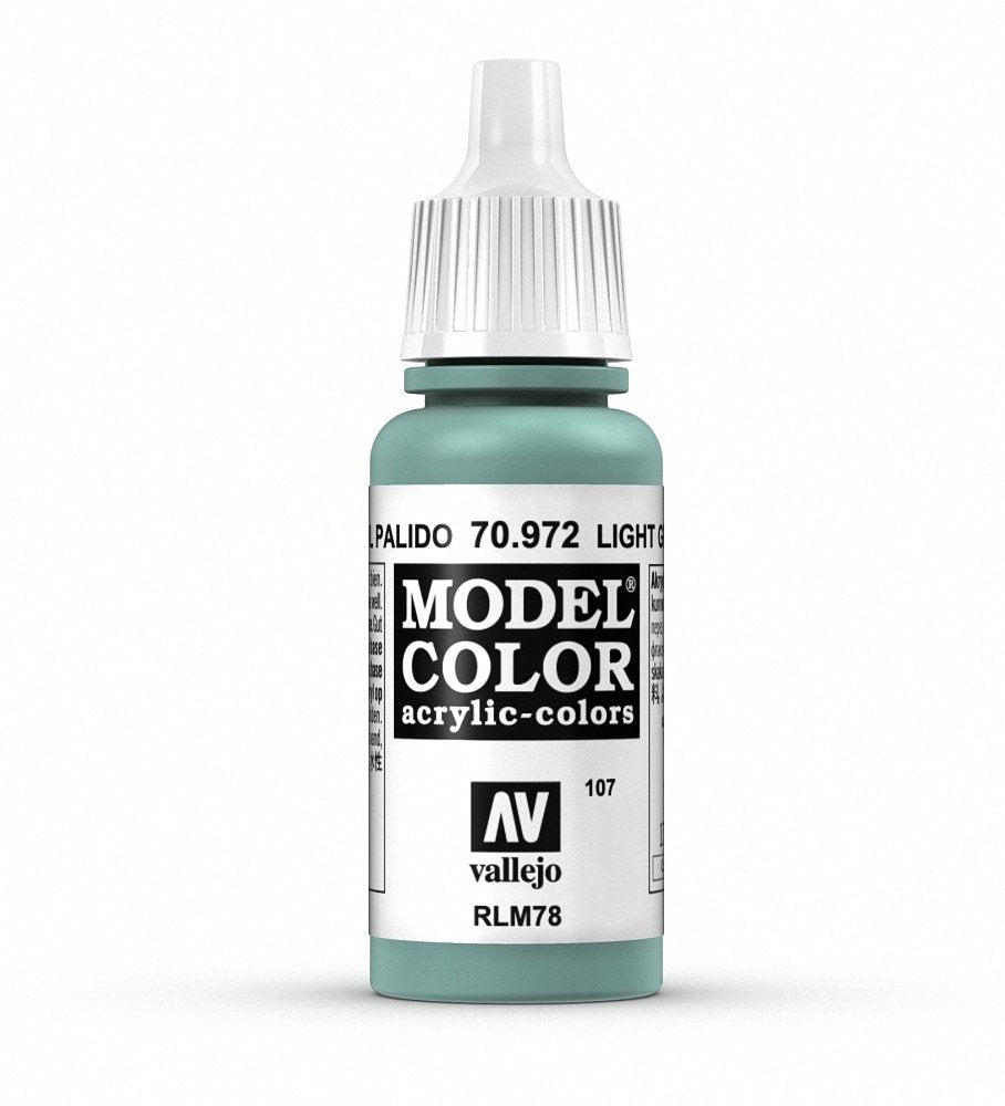 Vallejo Light Green Blue Paint, 18ml