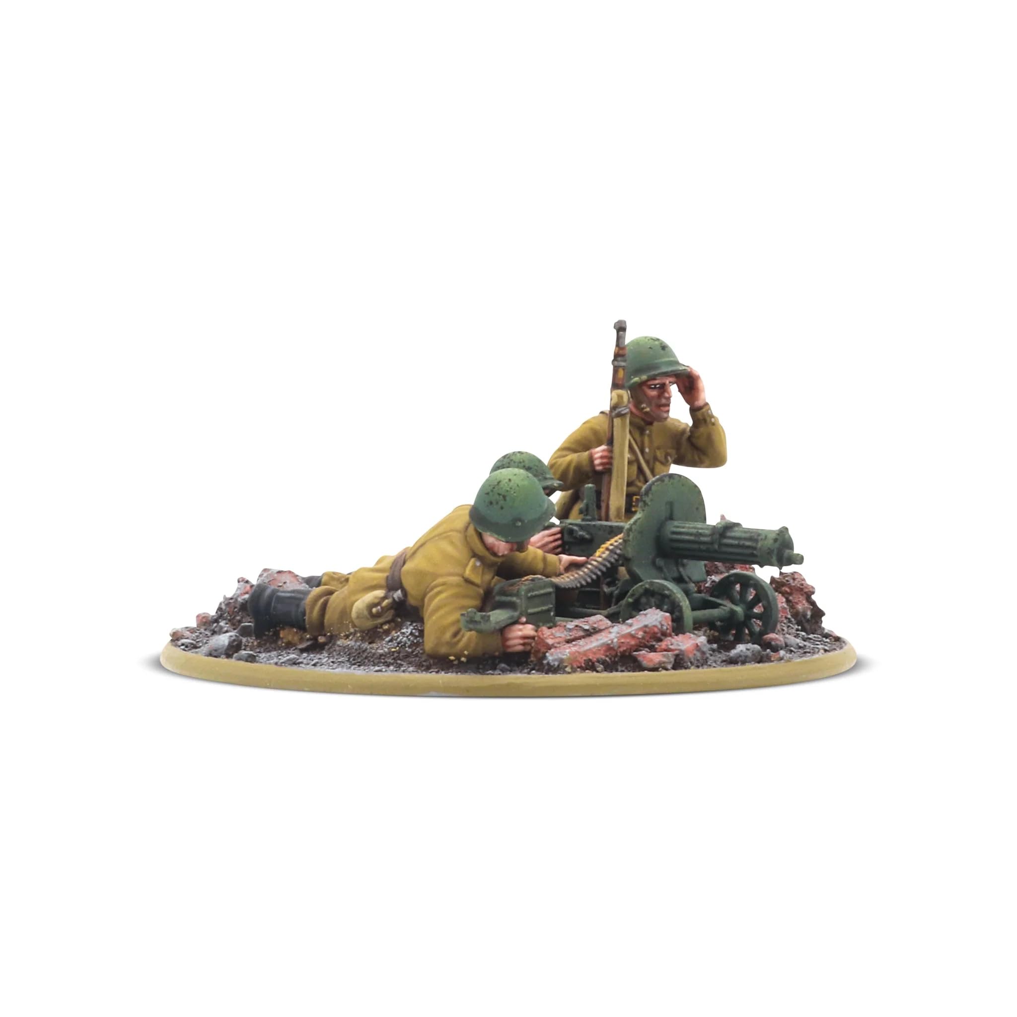Soviet Machine Gun Team by Warlord Games
