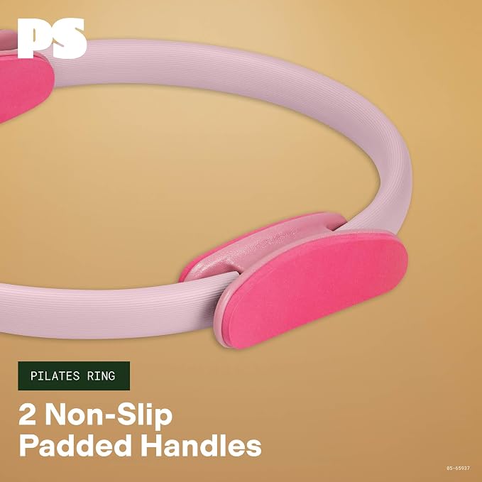POPSUGAR Pilates Ring (15" Rose Pink/Berry, 1 lb)