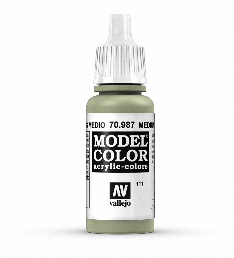 Vallejo Acrylic Paint, Medium Grey