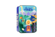 Tic Tac Trek by Alley Cat Games | 2 Players | Ages 8+ | Strategy Board Game | Tile Placement Wilderness Adventure Game with Campfire Scoring, Pattern Building, and Lightweight Strategic Gameplay