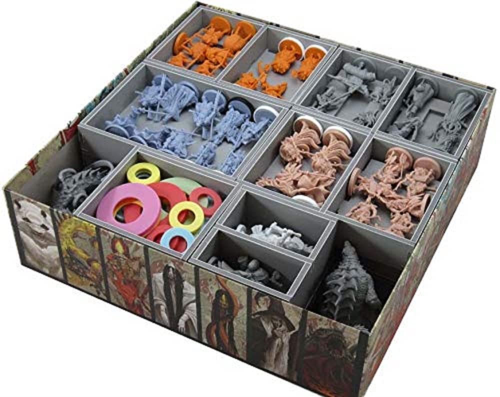 Folded Space Box Insert: Rising Sun: Daimyo Box with Three Expansions