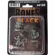 Reaper Axolotii Heroes Miniature 25mm Heroic Scale Figure Bones Black Miniatures