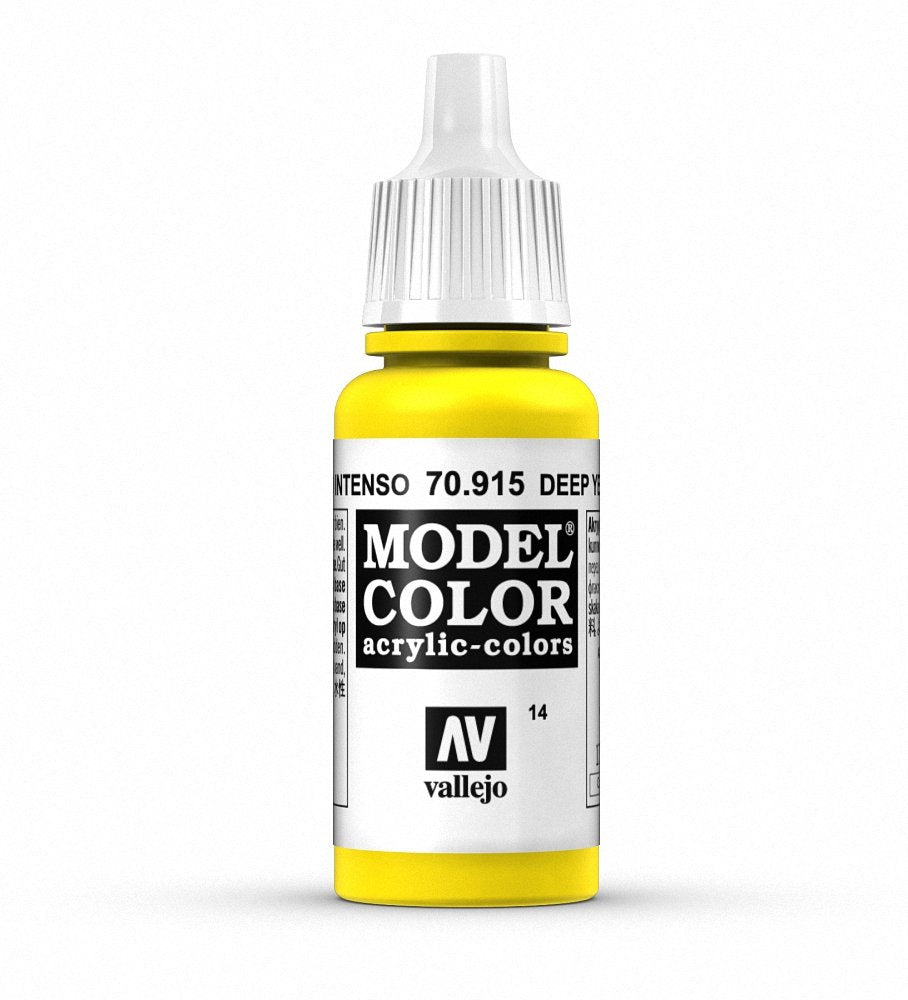Vallejo Acrylic Paint, Deep Yellow