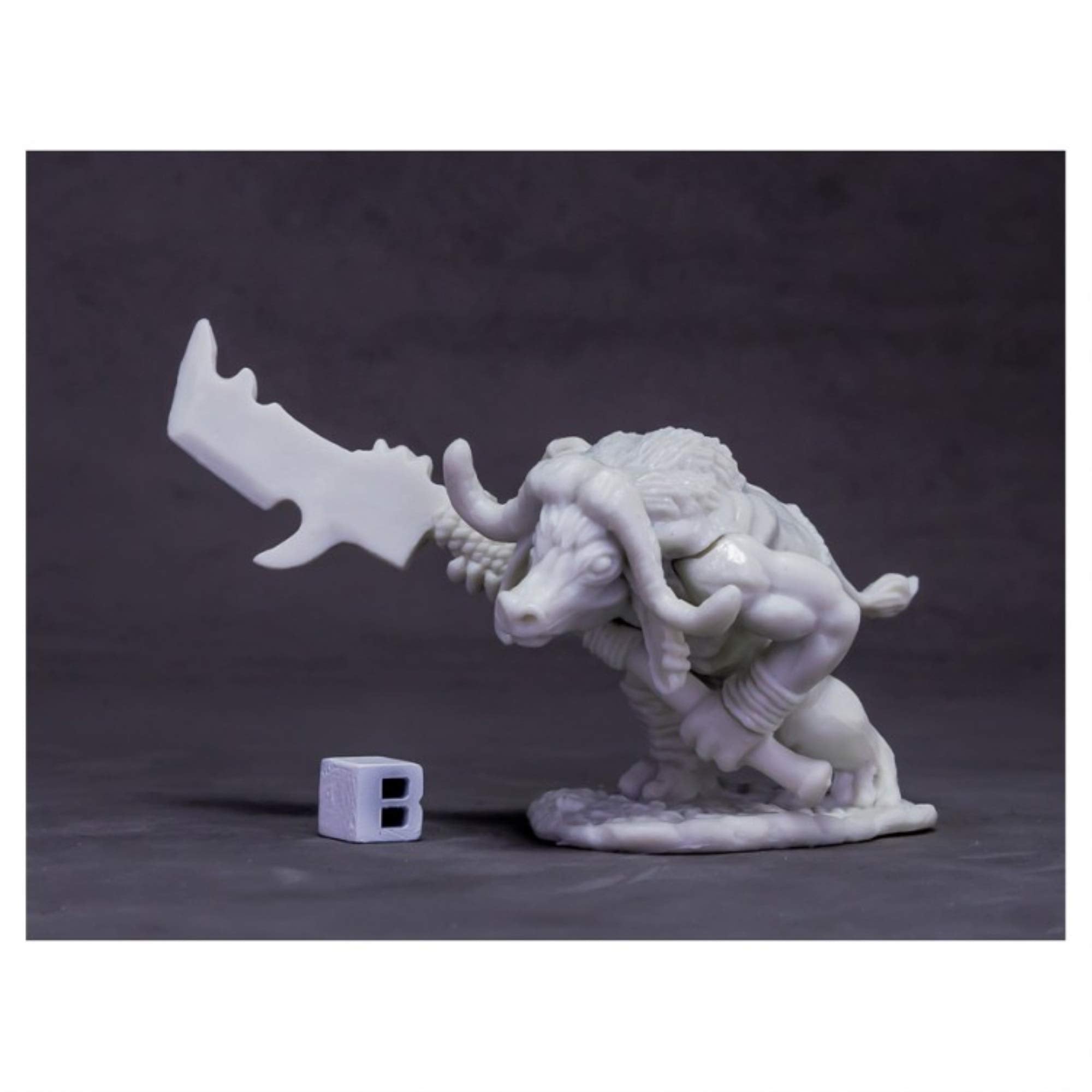 Reaper Avatar of Protection (Water Buffalo) #77621 Bones Unpainted Plastic