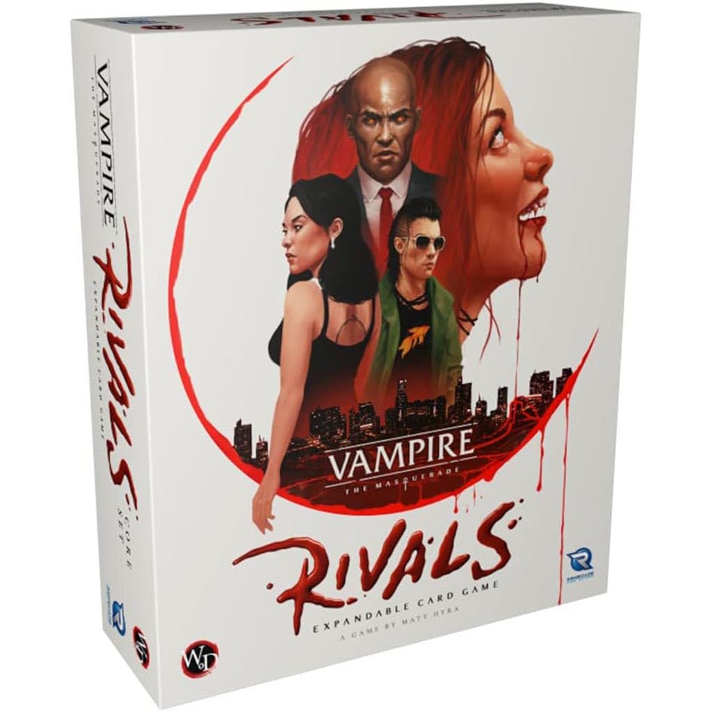 Renegade Game Studios Vampire The Masquerade Rivals Expandable Card Game 2-4 Players, Ages 14+ Playing time 30-70 minutes