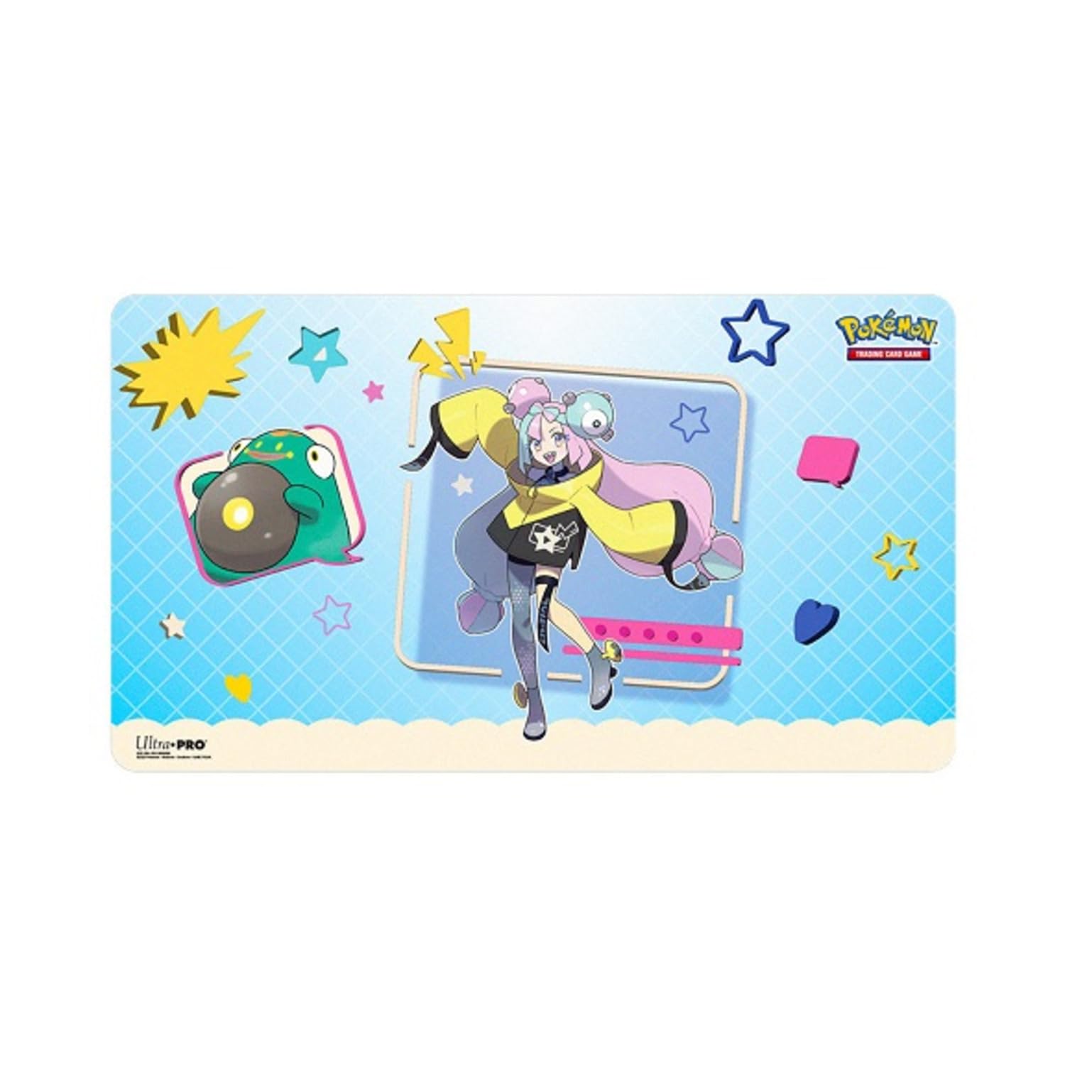 Iono and Bellibolt Playmat for Pokémon