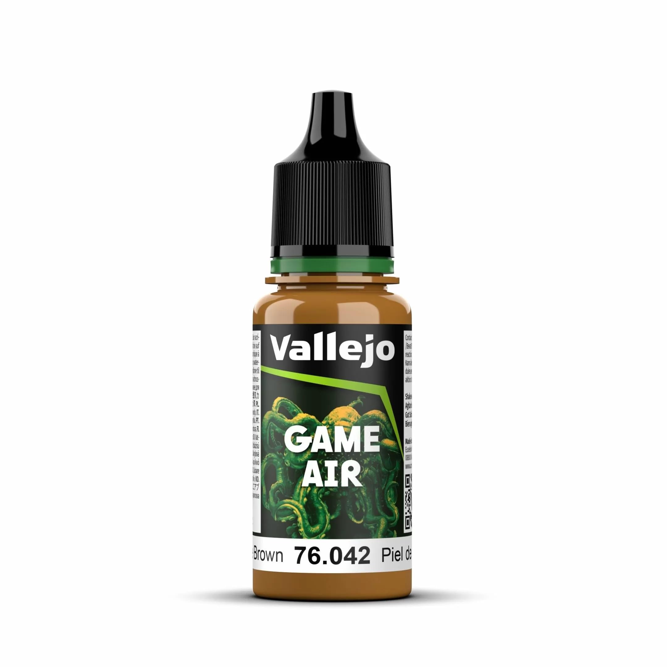 Vallejo AV Game Air 18ml - Parasite Brown Model paint, VAL76042