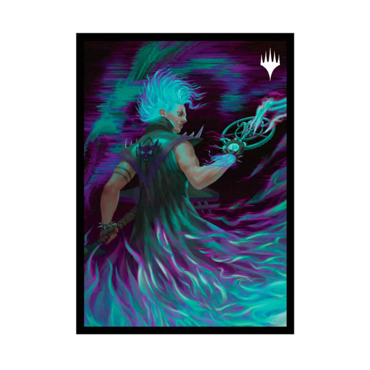 100ct Magic: The Gathering Sleeves, Aetherdrift Winter, Cursed Rider by Ultra PRO International