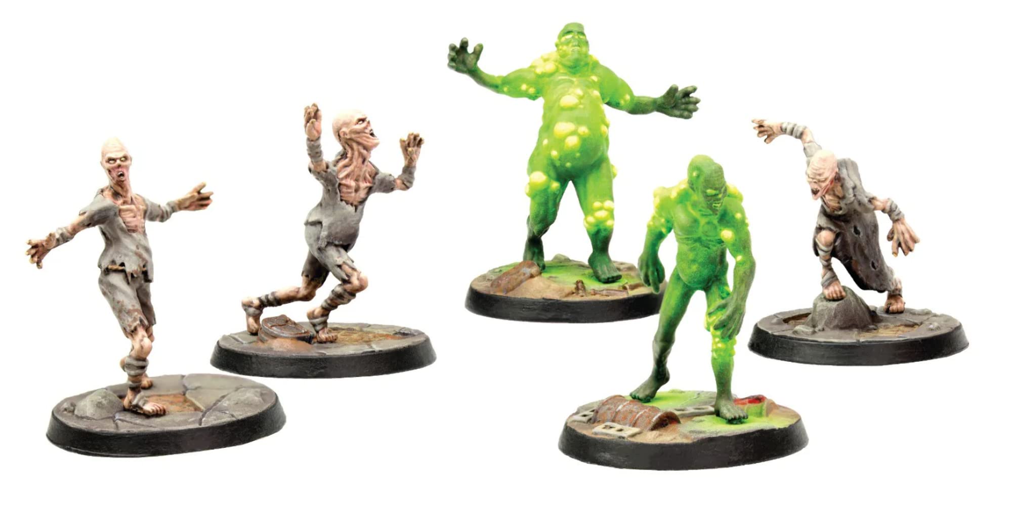 Modiphius Entertainment: Fallout: Wasteland Warfare - Wasteland Creatures: Radscorpions - 2 Figures, 32mm Unpainted Resin RPG Miniatures, Tabletop