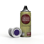 The Army Painter Colour Primer Alien Purple, 400 mL Acrylic Spray Primer, Spray Paint Basecoat for Miniature Priming, Tabletop Roleplaying, Boardgames, and Wargames Miniature Modelling