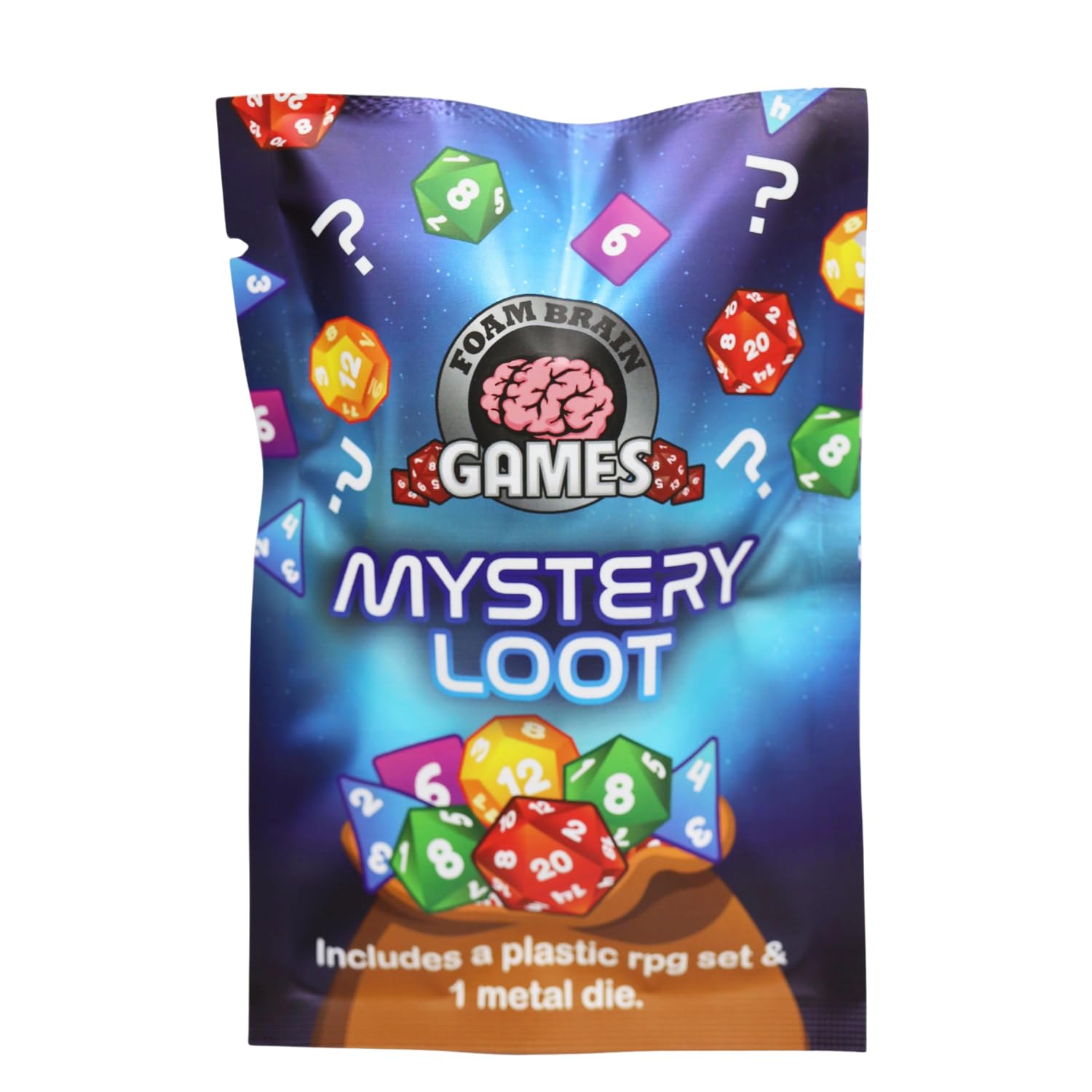 Mystery Loot: Plactic RPG Set & Bonus Metal Die