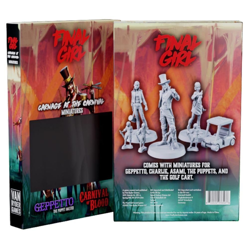 Final Girl: Miniatures Box – Carnage at the Carnival