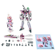 Bandai Hobby - Macross Delta - VF-31C Siegfried (Mirage Farina Jenius use) Deluxe Set HG 1/100 Model Kit